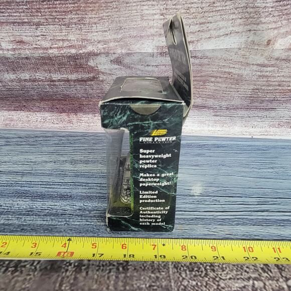 Johnny Lightning 1/64 Fine Pewter Hummer 1999 8.3 Oz pewter - Picture 7 of 9